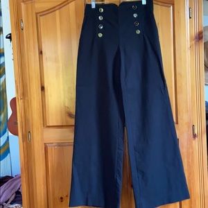 Anthropologie High-waisted wide leg trouser